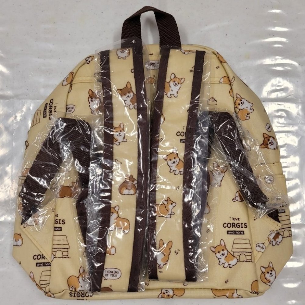 Waterproof Corgi Mini Small Travel Backpack - Picture 9 of 13